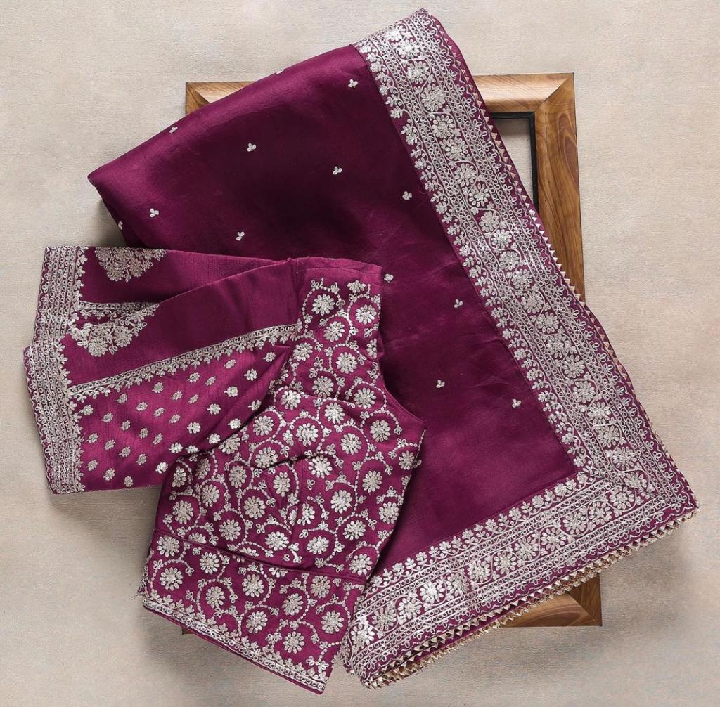 1110 Soft Organza Heavy Festive Wear Designer Latest Saree Collection